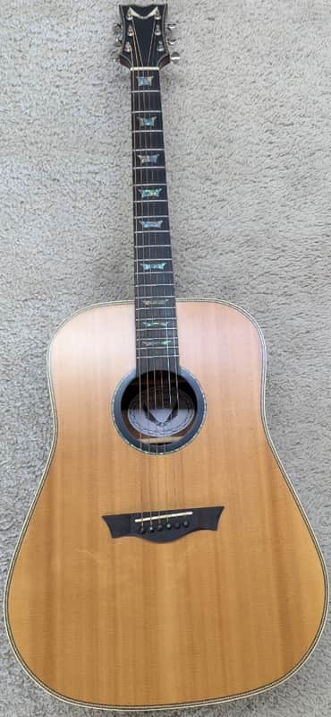 Dean St Augustine Elite Dreadnought, A/E, Solid Top, SA ELITE E DREAD - B stock image 1