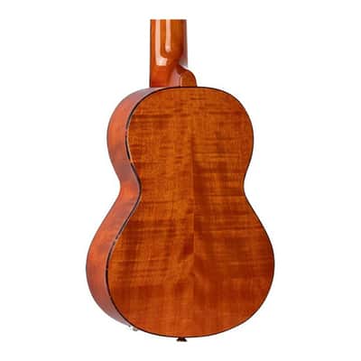 Ortega Guitars RGLE18FMH Mini/Travel Series A/E Guitarlele w/Bag - Natural image 7