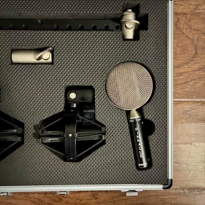 Pinnacle Microphones Fat Top Ribbon Microphone Stereo Pair - Black image 3