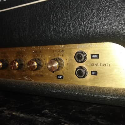 Marshall JMP 50 Watt Small Box 1978 Friedman Modded image 3