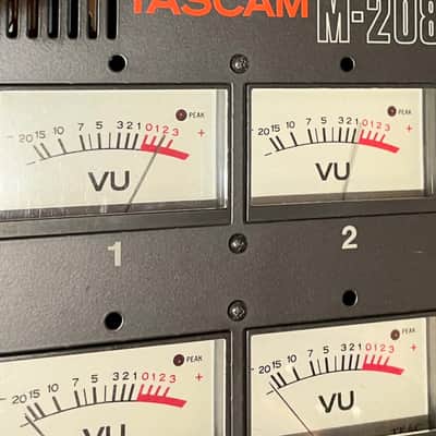 Tascam M-208 Tabletop 8 Channel Analog Audio Mixer - Warm Pre Amps image 7