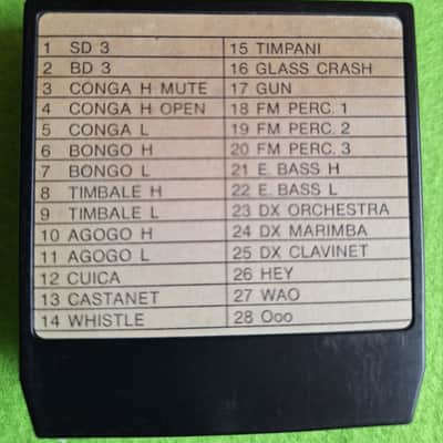 Yamaha RX-5 Sound ROM Card image 2