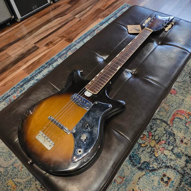 1963 Kawai Crown Solidbody Electric - Japan - Sunburst image 1