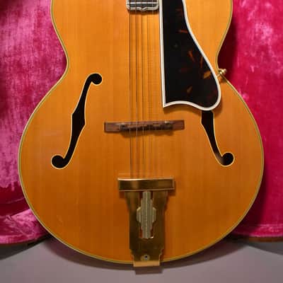 1962 Gibson L-5CN Cutaway Archtop Acoustic Guitar Natural Finish w/OHSC image 2