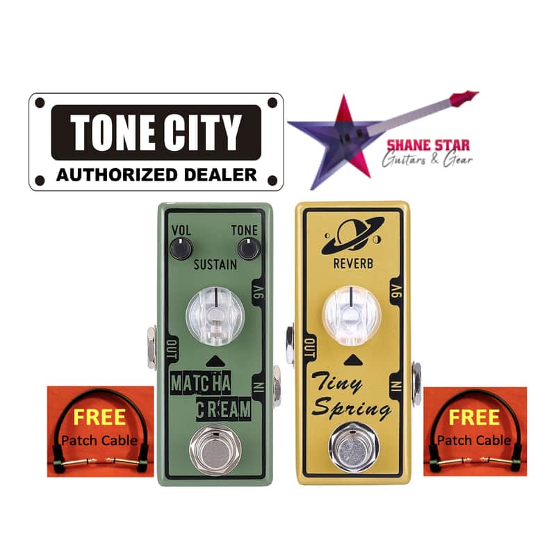 Tone City DOOM BUNDLE⚡Smooth, Saturated Fuzz + Cavernous Reverb Sounds! image 1