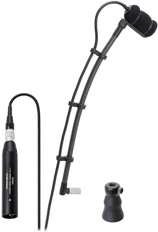 Audio-Technica Cardioid Condenser Microphone Cardioid Condenser Instrument Microphone (ATM350PL) image 1