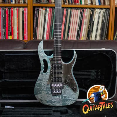 Ibanez JEM90HAM Steve Vai Signature 1998 Blue-Green Metallic Texture -VIDEOSOON- imagen 12