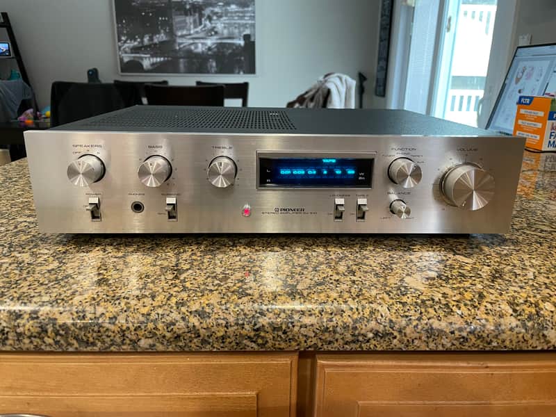 Pioneer SA-510 Integrated Stereo Power Amplifer 1980 Vintage Hi-Fi SA510 Japan image 1