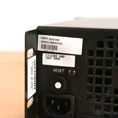 Crown CTs 1200 Two-Channel 600W Power Amplifier CG01Y1M image 10