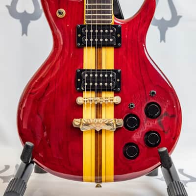 Clifton Dual Humbucker 1985 (Daion Mark XX body) - Red image 1