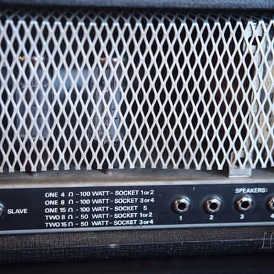 Vampower MK1B 100 Watt Guitar Amplifier Head - Vintage 1970's & Rare! image 12