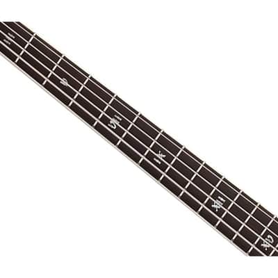 Schecter SLS Elite-5 "Evil Twin" 5-String Bass - Satin Black image 3