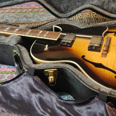 Gibson ES-175 D 2010 headstock repair Vintage Sunburst image 1