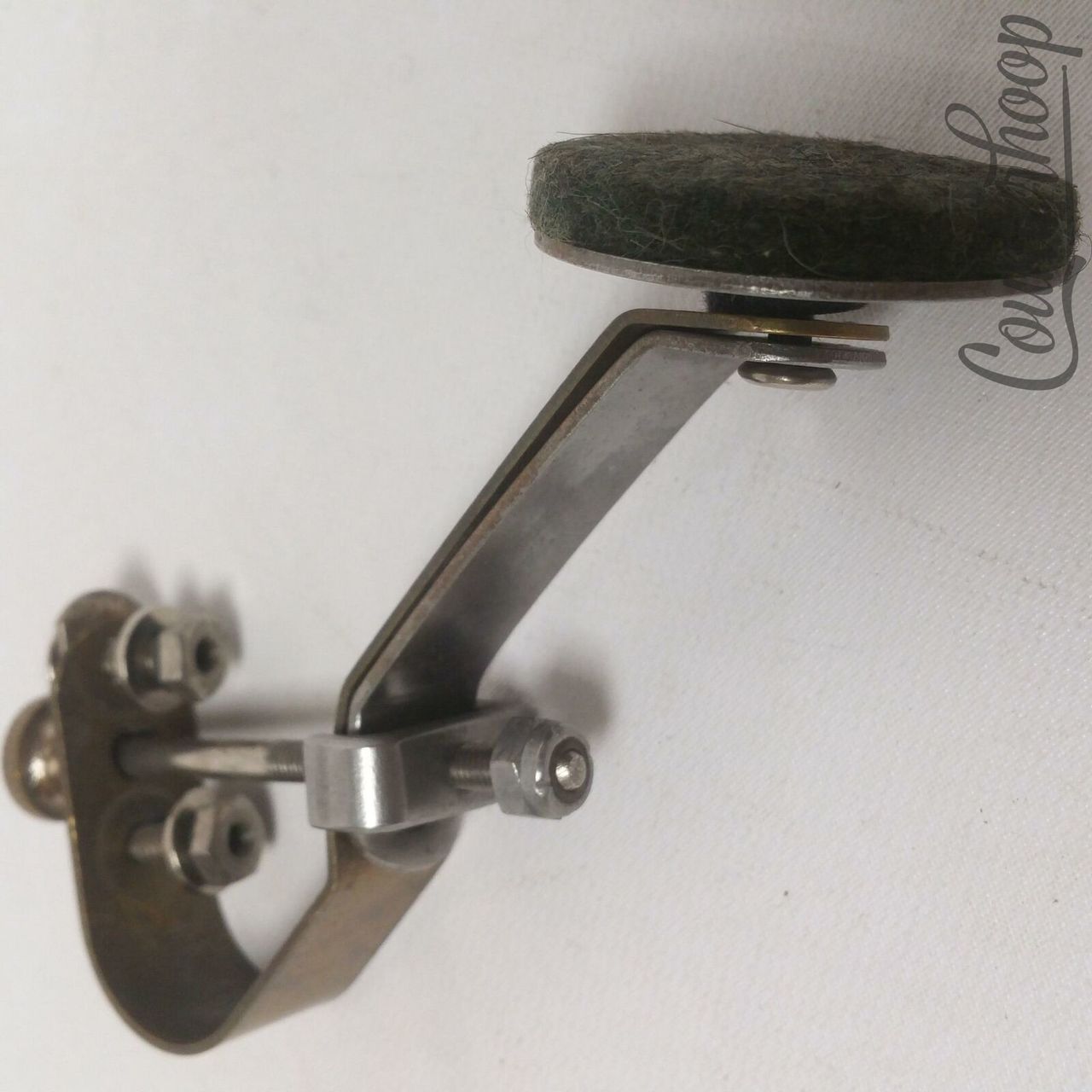 Rogers Green Felt Muffler Nickel Snare/Tom Drum USA Walberg & Auge Vintage 40s* — main photograph