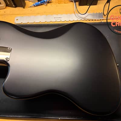 2025 Fender Japan MIJ Limited Hybrid II Jazzmaster Noir Black Original Gig Bag image 13