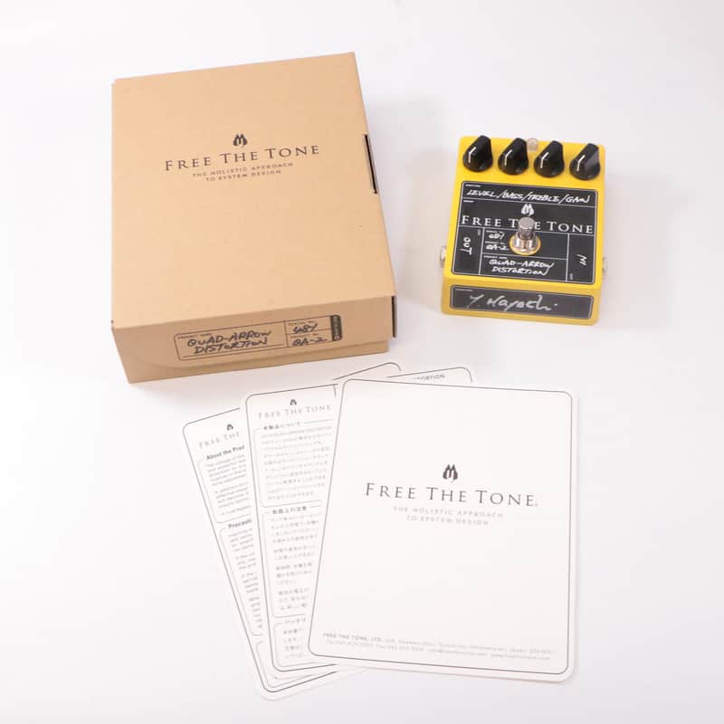 Free The Tone QUAD ARROW DISTORTION QA-2 Distortion Pedal [481