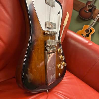 2024 Gibson Custom Shop '65 Non-Reverse Firebird V Reissue with Maestro Vibrola Vintage Sunburst VOS image 6