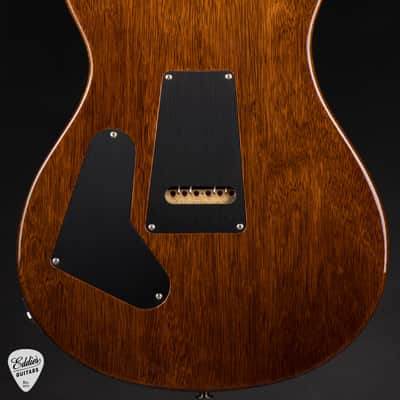 2024 - PRS Eddie's Guitars Wood Library Custom 24 Semi-Hollow Korina/Ziricote - Livingston Lemondrop image 4