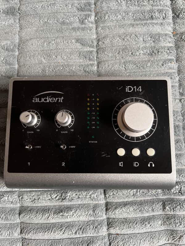 Audient iD14 Desktop USB Audio Interface 2010s - Black image 1