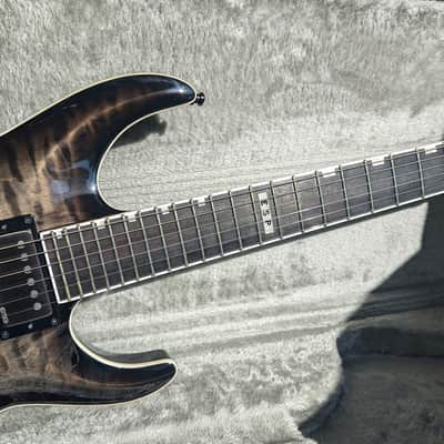 ESP E-II Horizon FR-II - See Thru Black Sunburst image 3