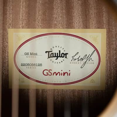 Taylor GS Mini Sapele Acoustic Guitar with GS Mini Bag image 17