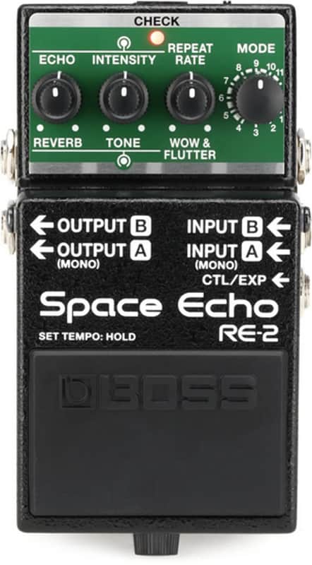 Boss RE-2 Space Echo Delay & Reverb Pedal image 1
