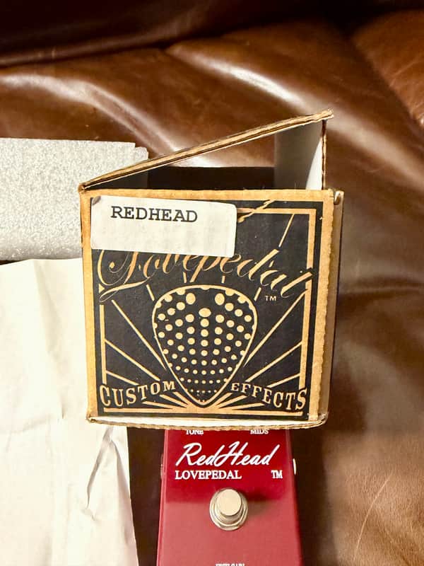 SUPER RARE MIB Lovepedal RedHead V2 ⚡️HIGH GAIN ⚡️2010 SUPER RARE MIB Lovepedal RedHead V2 ⚡️HIGH GAIN ⚡️2010