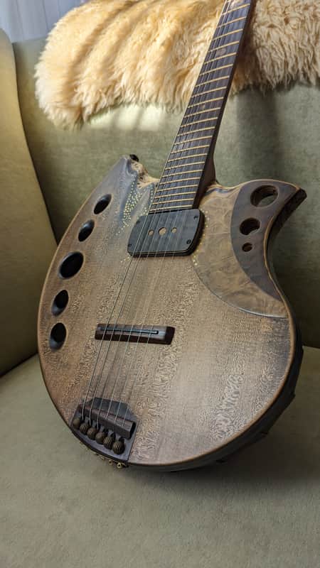 Ray Vincent Shell back guitar 2023 - Shellac and oil image 1