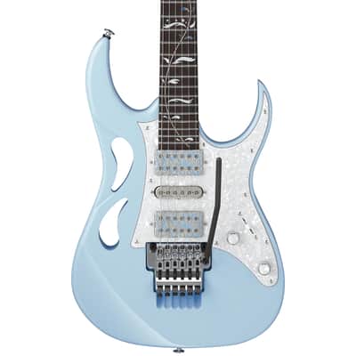 Ibanez PIA3761CBLP Steve Vai Signature Electric Guitar.. Blue Powder image 1