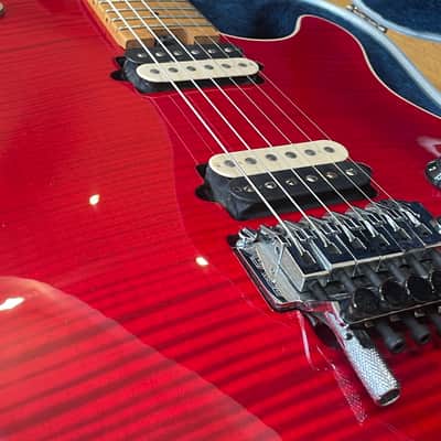 PEAVEY Wolfgang USA Edward Van Halen Signature Model 1998 - Trans Red image 6