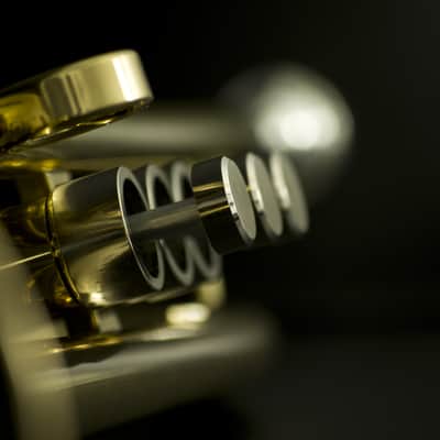 John Packer JP by Taylor Inspired Key of Bb Trumpet w/Pro Double Case, Mouthpiece & Valve Oil image 4