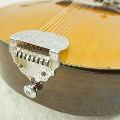 Thumb Mandolin Japan Mandolin - Natural - Neck Heel Repair image 5