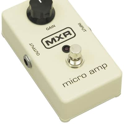 MXR M133 Micro Amp Gain Control Boost Guitar Effects Pedal image 2