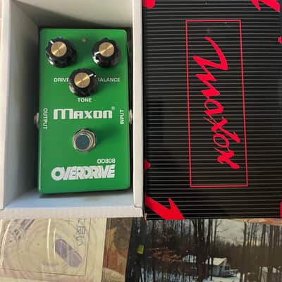 Maxon OD-808 Overdrive 40th Anniversary 2019 - Green image 1