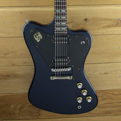Gibson Custom 65 Firebird V Non Reverse Candy Blue, Stop Bar ~ Secondhand image 1
