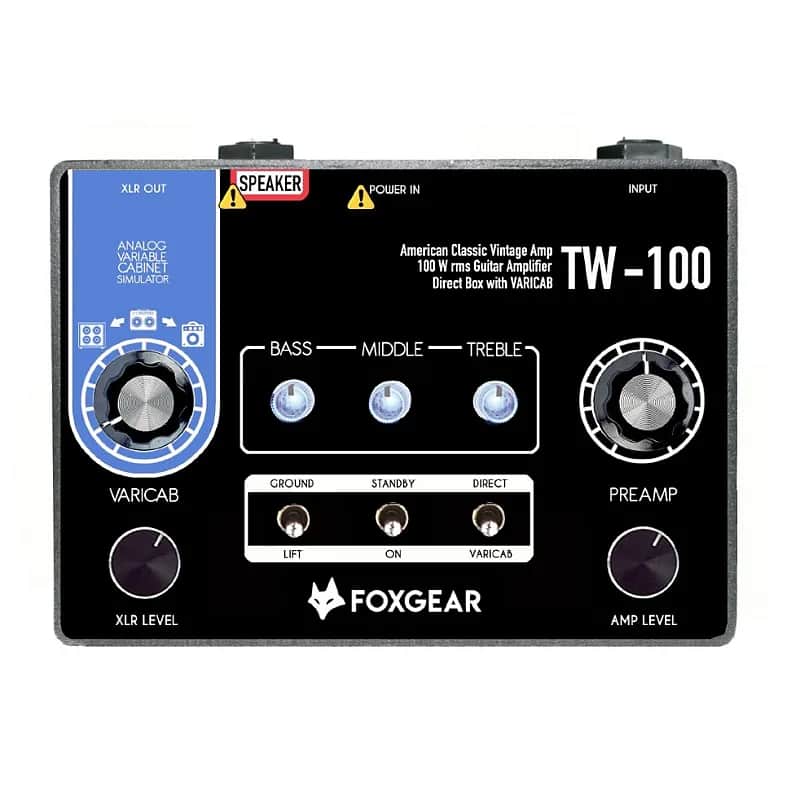 Foxgear TW-100 100-Watt Pedalboard Guitar Amp image 1