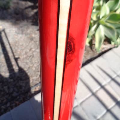 Pasaye Bajo Quinto 2019 Transparent Diablo Red image 8
