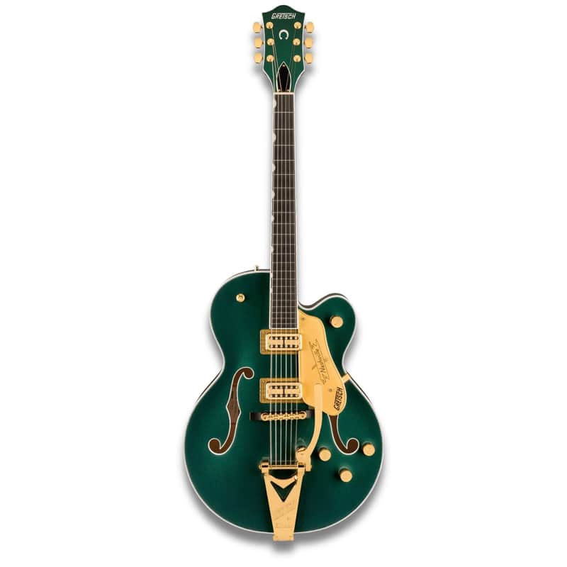 Gretsch Nashville Hollow Body Electric Guitar Cadillac Green image 1