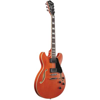 Ibanez AS73-TTF Artcore Transparent Tangerine Flat + NEW image 8