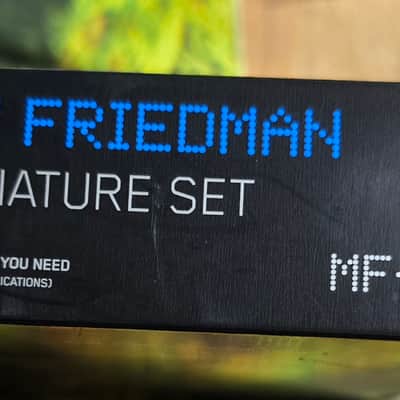 EMG MF-B5/MF-N5-BRBC Marty Friedman Signature Humbucker Set 2010s - Black Brushed Chrome image 5