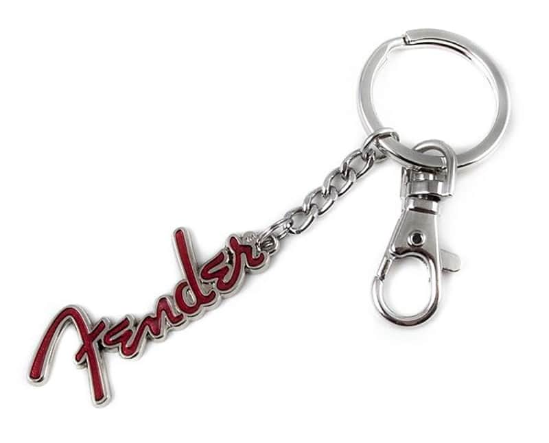 Fender Logo Keychain, Red 2016 image 1