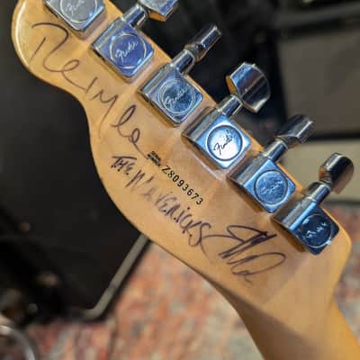 2008 Fender American Standard Telecaster !SIGNED! with Maple Fretboard- Blizzard Pearl image 19