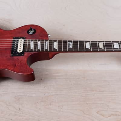 Gibson LPM 2014 Cherry Maple Neck Les Paul '61 Zebra Pickups w/ Bag image 2