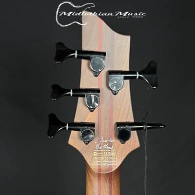 Schecter - Charles Berthoud - CB-5 - 5-String Active Bass Guitar - See Through Black Satin Finish image 8