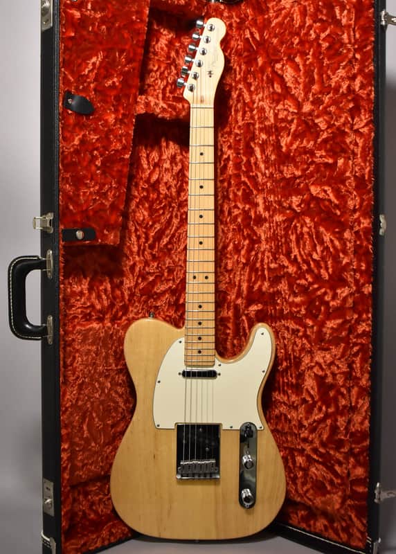 2001 Fender American Standard Telecaster Natural Finish w/HSC