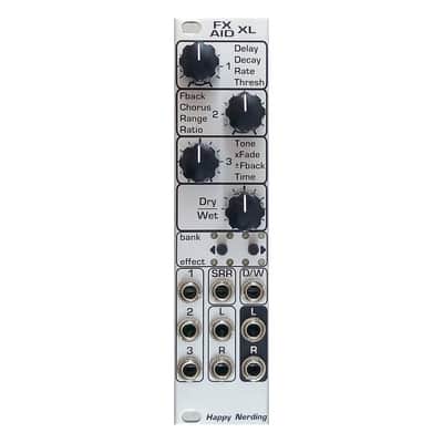 Happy Nerding FX Aid XL Eurorack Multi Effects Module (Silver) image 2