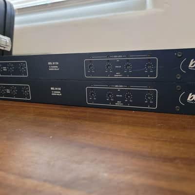 Pair BEL Digital Audio BEL 8150 professional 8-channel audio delay processors. image 12