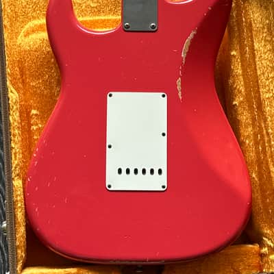 Fender Stratocaster 1962 Relic Fiesta Red Custom Shop image 8