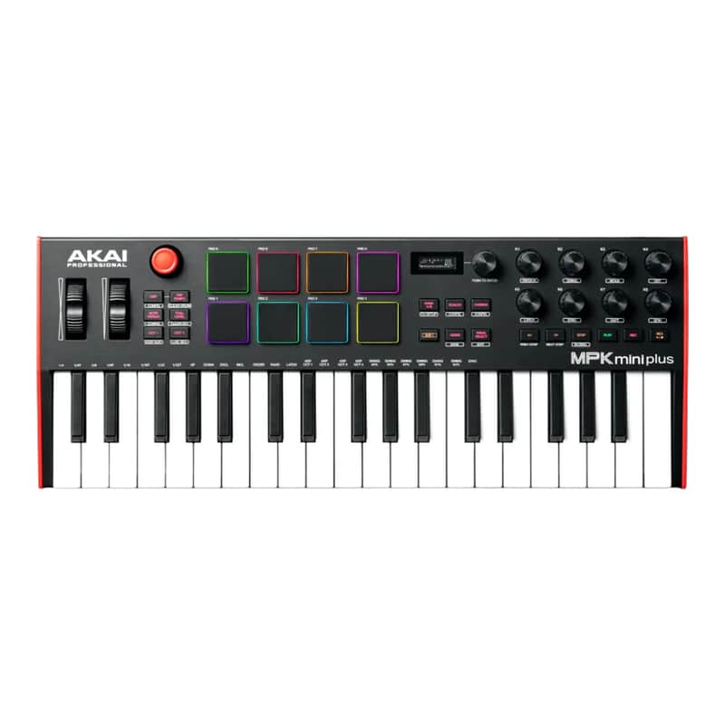Akai Professional MPK Mini PLUS 37-Key USB Mini Controller w/8 RGB Pads image 1