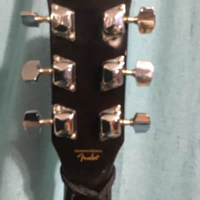 Squire by Fender 093-0300-021 2000s Acoustic Guitar with Nice Soft Case image 9